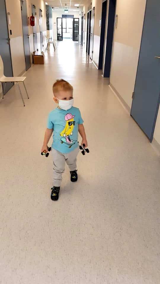 3-latek z Kędzierzyna-Koźla zawsze był dzieckiem pełnym energii