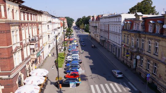 Współczesna ulica Piastowska 