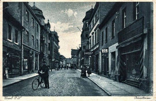 Widok na Oderstrasse od strony Wallstrasse