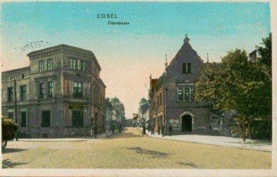 Widok na Oderstrasse od strony Wallstrasse