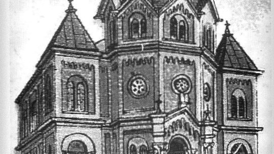 Kozielska synagoga - rok 1899