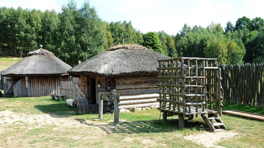 Chaty mieszkalne na ziemiach polskich z IX i X wieku