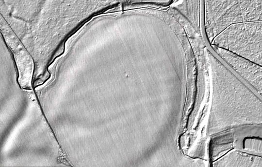 ...oraz to samo ujęcie z zastosowaniem technologii LiDAR