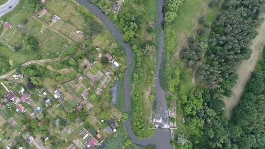 Wodospad na Kłodnicy gdzie sfilmowano pstrągi