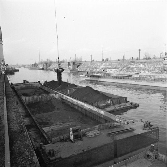 Kozielski port w 1974 roku. Autor zdjęcia: Tadeusz Horoszkiewicz