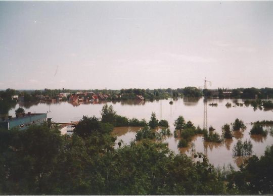 Koźle - powódź 1997 rok