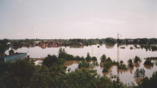 Koźle - powódź 1997 rok