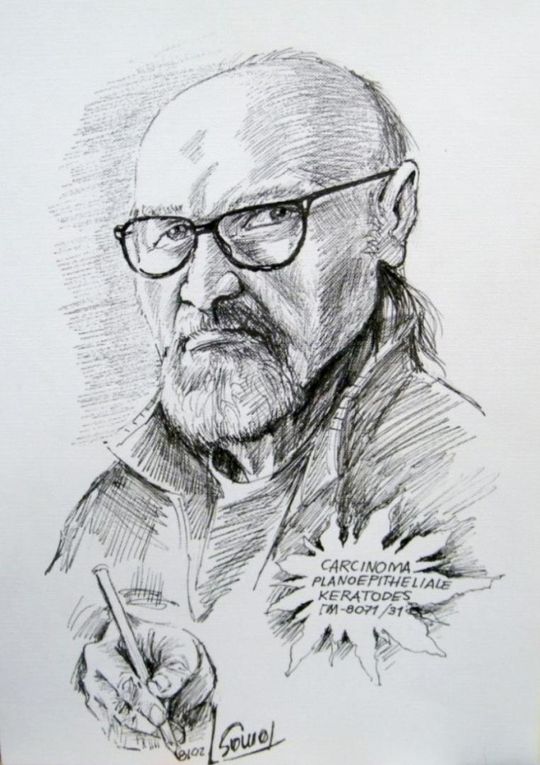 Jerzy Tomasikiewicz - autoportret 2018 r.