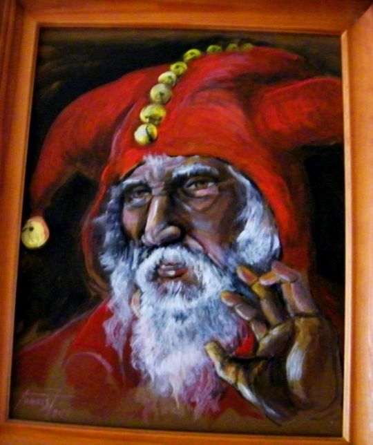 Jerzy Tomasikiewicz - Stańczyk - 2016 r. akwarela