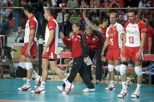 Reprezentacja Polski pod wodzą Raúla Lozano w meczu z Belgami