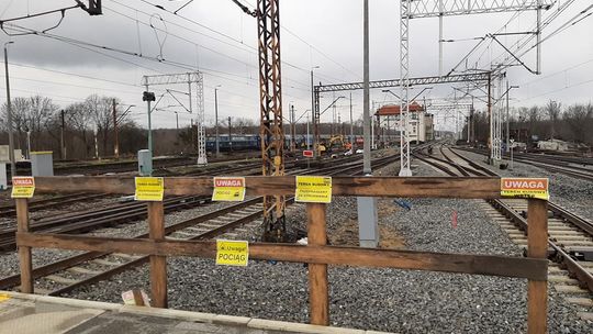 Modernizacja peronów na dworcu kolejowym w Kędzierzynie-Koźlu