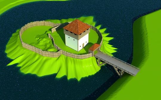 Tak mógł wyglądać wspomniany gródek stożkowaty