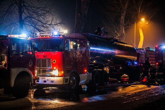 Pożar byłej dyskoteki Baby Blue - 22 listopada 2012 roku