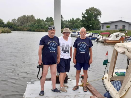 Od lewej: Péter Józsa, Bogdan Balawender i Ferenc Szilágyi