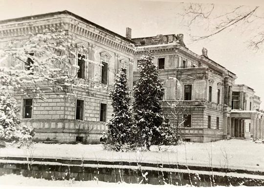 Sławięcice - pałac Hohenlohe, początek lat 50.