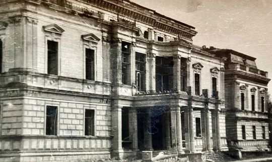 Sławięcice - pałac Hohenlohe, początek lat 50.