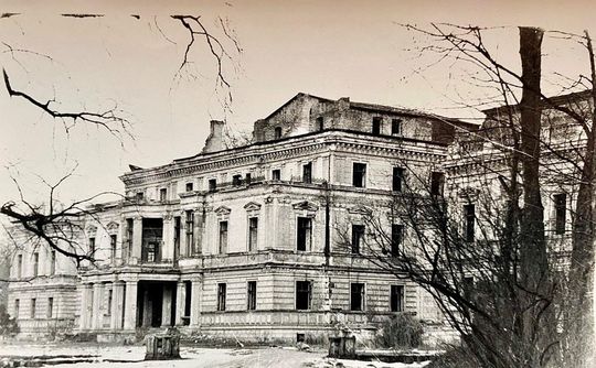 Sławięcice - pałac Hohenlohe, początek lat 50.