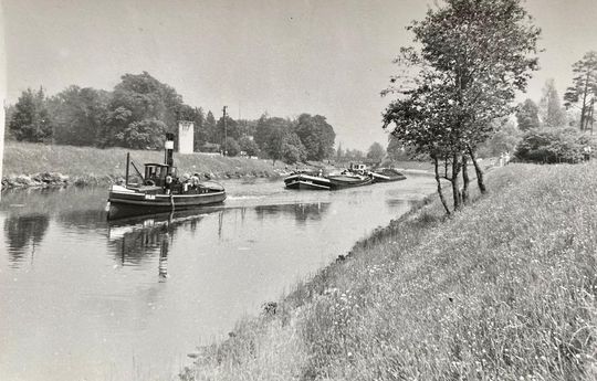 Sławięcice - barki na kanale