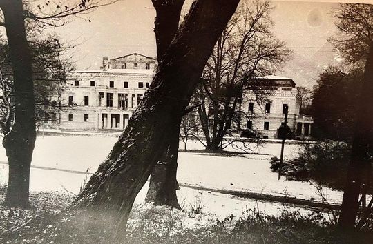 Sławięcice - pałac Hohenlohe, początek lat 50.