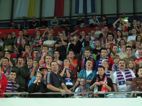 Obrazek ze strefy kibica sprzed lat  foto: archiwum prywatne