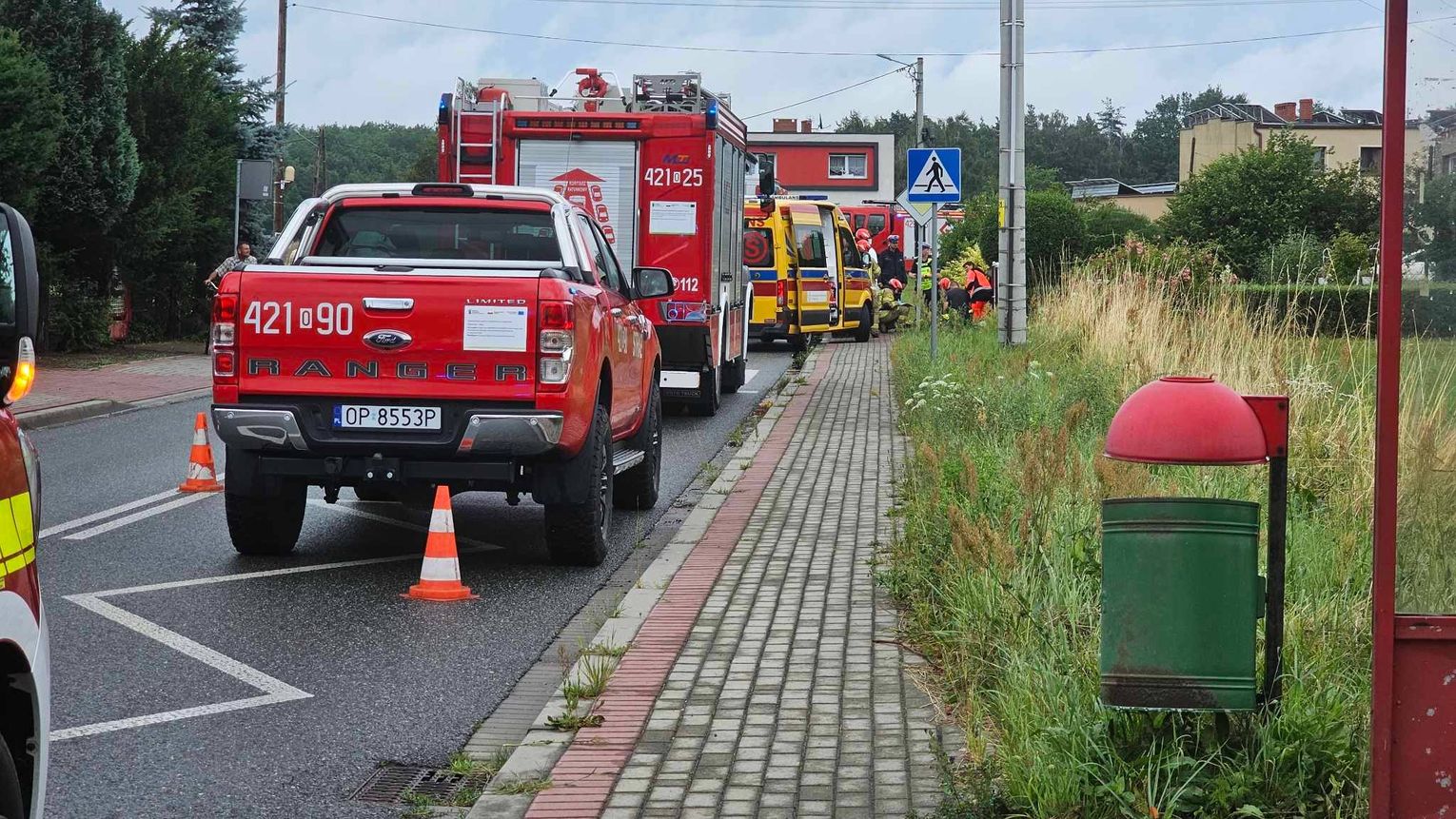 Wypadek W Bierawie Kobieta I Dziecko Trafili Do Szpitala 9947